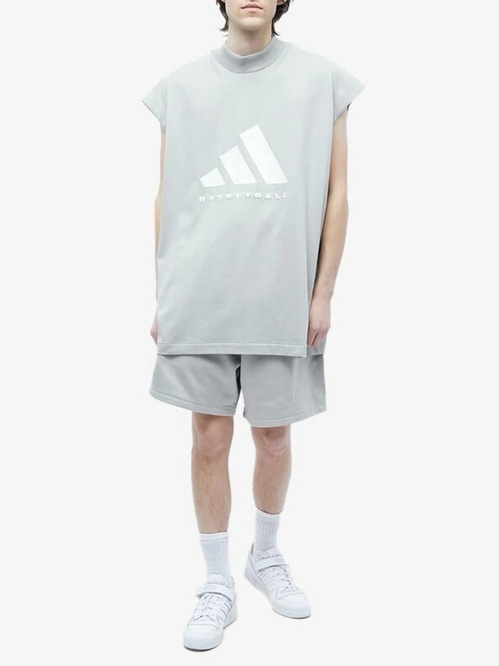 Unisex Adidas One Basketball Sleeveless Tee Tank Shirt Top